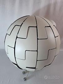 Lampada IKEA PS 2014 Sfera 52cm Bianco Argento