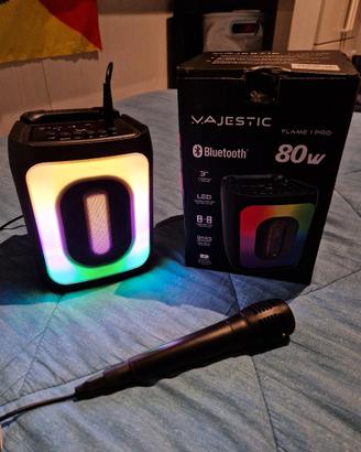 Cassa Bluetooth Flame 1 Pro Majestic con microfono