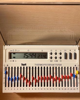 Cronotermostato digitale BPT TH 124 Bianco