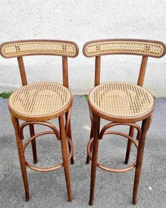 Coppia di sgabelli alti vintage + 1 omaggio