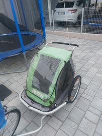 CROOZER - carrello due posti per bicicletta