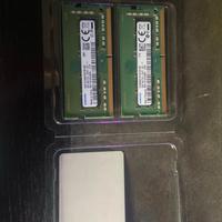 16GB di Ram (2x8GB DDR4) Samsung