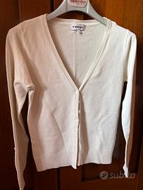 Cardigan bianco estivo