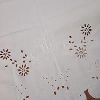 cotone ricami manuali 