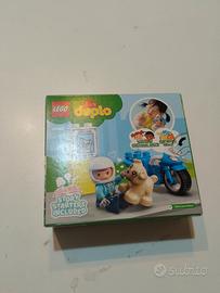 Lego Duplo Motocicletta Della Polizia