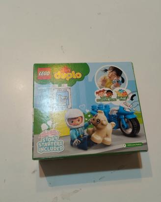 Lego Duplo Motocicletta Della Polizia