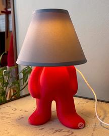 Lampada omino stampata in 3D