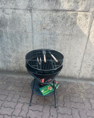 Barbeque con accessori