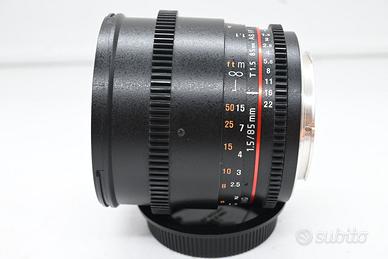 Samyang 85mm T/1.5 ED AS UMC X Canon EF