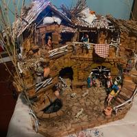 Presepe artigianale fatto a mano