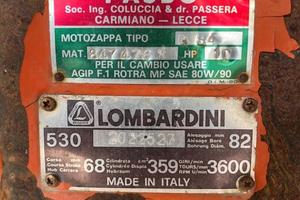Motoagricola motozappa Pasbo