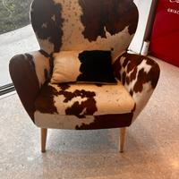 Poltrona in pelle cavallino