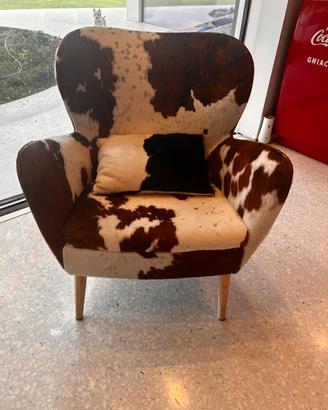 Poltrona in pelle cavallino