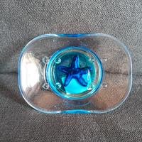 Portasapone in plastica blu stella marina Mecaplas