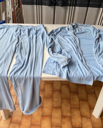 Pigiama da donna azzurro