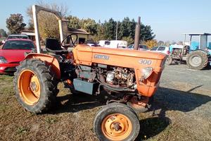 Fiat 300, trattore landini e falciatrice