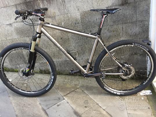 Lefty Forcella Monobraccio Mtb Mountain Bike In Titanio Con