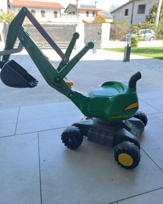 Scavatrice giocattolo John Deere