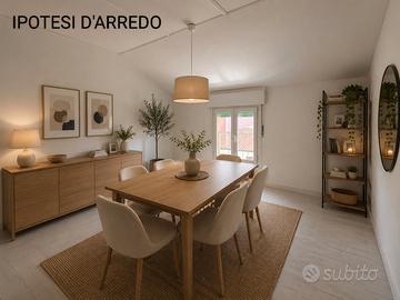 Palmanova. 2 camere da lett, terrazzo e posto auto