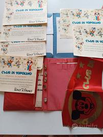  Club di Topolino Lotto ultra raro  1963/67 full 