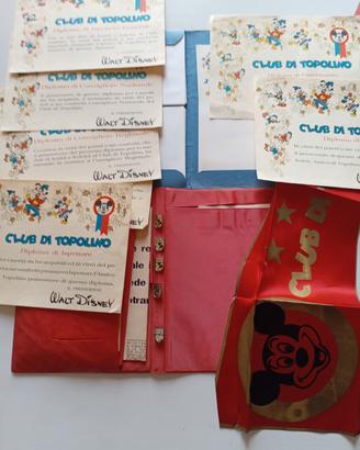  Club di Topolino Lotto ultra raro  1963/67 full 