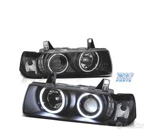 FARI OCCHI ANGEL CCFL BMW E36 COUPE CABRIO NERI