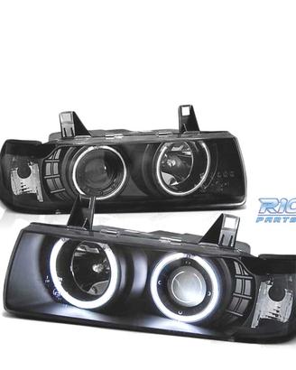 FARI OCCHI ANGEL CCFL BMW E36 COUPE CABRIO NERI