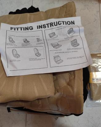 Kit interni auto beige