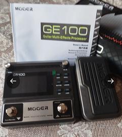 pedaliera multieffetto mooer ge 100