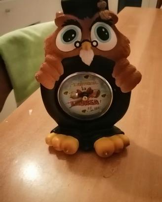 Orologio da tavolo gufetto