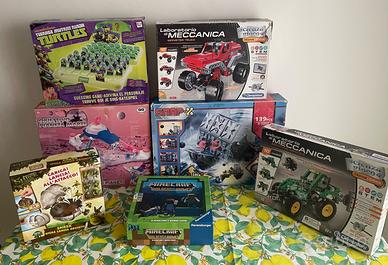 Lotto Giochi Società e Costruzioni STEM (Minecraft