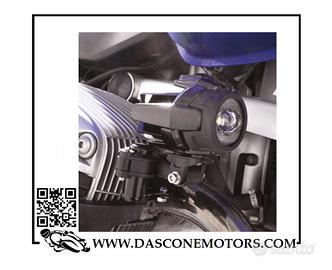 2 FARETTI MOTO LED OMOLOGATI SUPPLEMENTARI UNIVERS