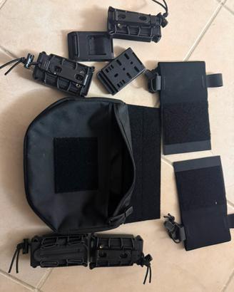 Lotto tasche molle tattico softair