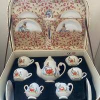 Mini tea set da gioco in porcellana per bambini