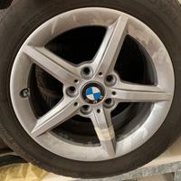 Cerchi BMW completi 16" valvole originali gomme