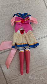 vestito e stivali di sailor moon
