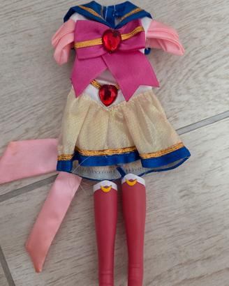 vestito e stivali di sailor moon