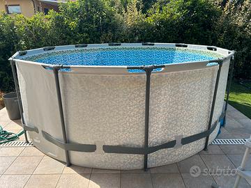 Piscina Bestway steel pro max 366x122 con pompa