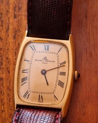 Orologio Baume & Mercier oro 18k vintage