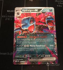 Hydreigon ex near mint 67/86 pokemon fuoco bianco