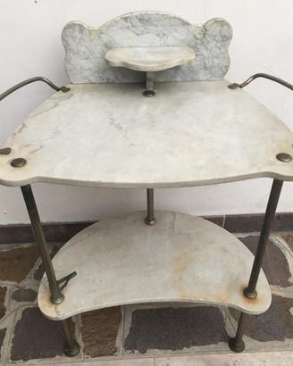 Toeletta epoca Liberty in marmo