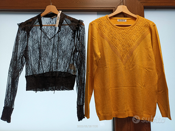 2 Maglie m.l. Tg. M/L estiva e autunnale