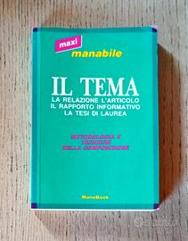 Manuale manabile "Il Tema" per scrivere meglio