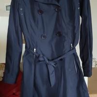 Trench donna blu