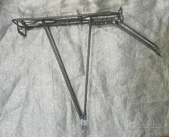 Portapacchi robusto x bici con ruote fino a 28"