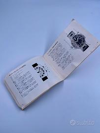 Raro libretto Omega Ploprof 600 etc del 1973