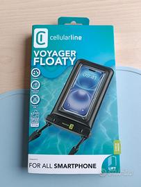 Custodia impermeabile IPX8 galleggiante smartphone