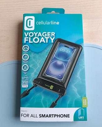 Custodia impermeabile IPX8 galleggiante smartphone