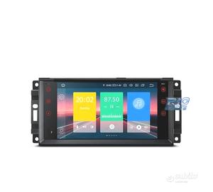 RADIO GPS ANDROID 13 PER JEEP WRANGLER 07-12, GRAN