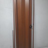 Porta a soffietto in legno 